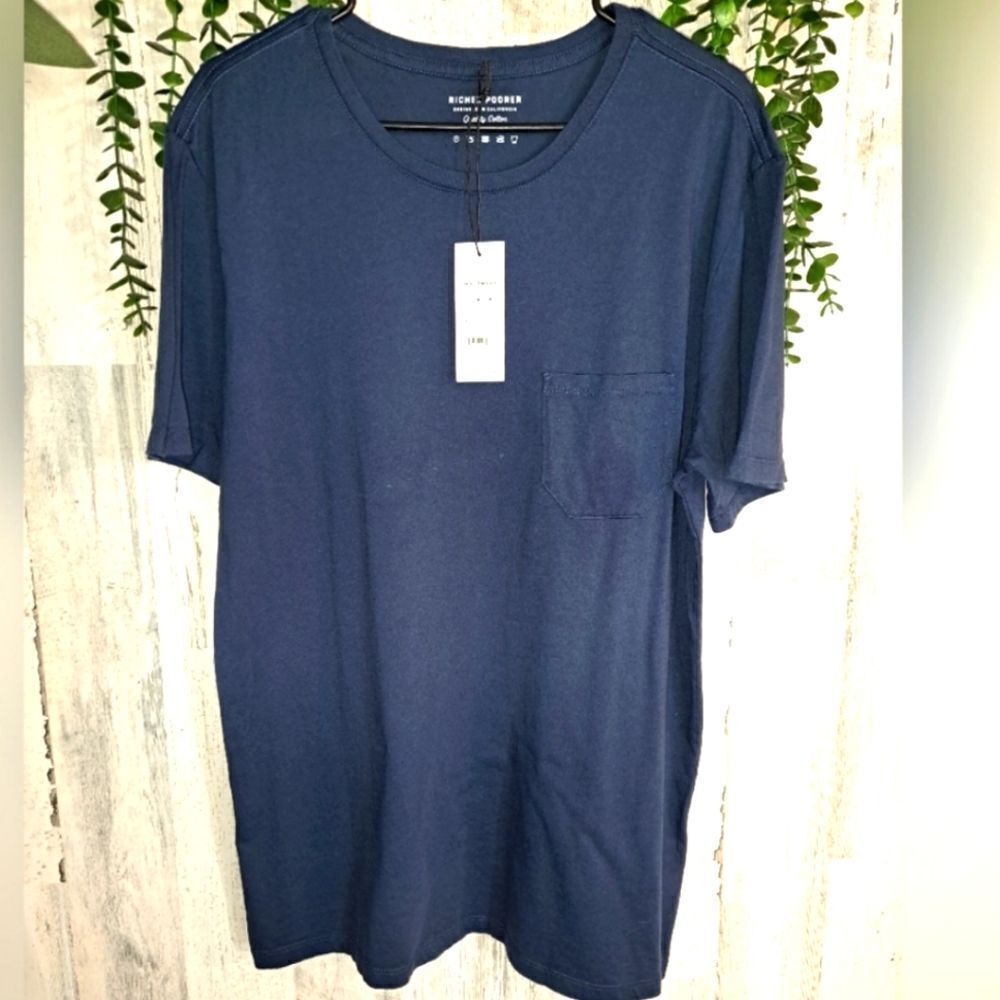 NWT Richer Poorer Short Sleeve Pocket Tee